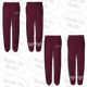 Maroon Script and Bows Sweatpants