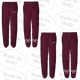 Maroon Script and Bows Sweatpants