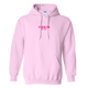 PI PHI- Pink Smile Back Sorority Hooded Sweatshirt