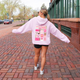 Pink Matchbox Sorority Hooded Sweatshirt