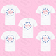 Circle of Stars Sorority Tee