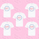 Circle of Stars Sorority Tee