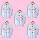 Circle of Stars Crewneck Sorority Sweatshirt