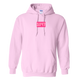 ALPHA O- Pink Matchbox Sorority Hooded Sweatshirt