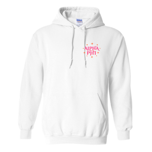 APHI- Sparkly Butterfly Sorority Hooded Sweatshirt