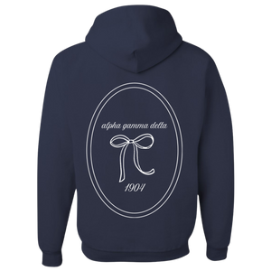 AGD- Love Knot Locket Sorority Hooded Sweatshirt