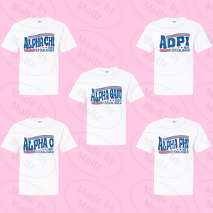 The Red White & Blue Sorority Tee