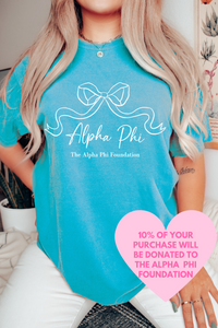 APHI- Ribbon Bow Philanthropy Tee