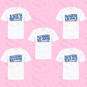 The Red White & Blue Sorority Tee