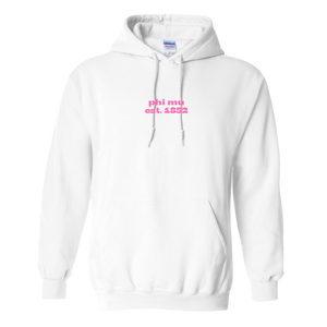 PHI MU- The Alex Sorority Hooded Sweatshirt