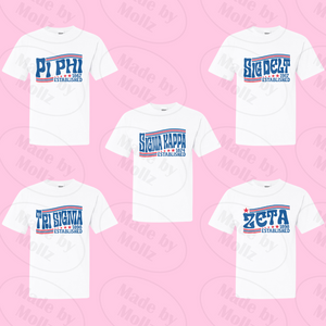 The Red White & Blue Sorority Tee