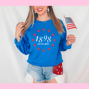 Circle of Stars Crewneck Sorority Sweatshirt