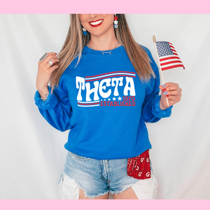 The Red White & Blue Crewneck Sorority Sweatshirt