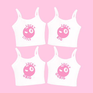 Pink 8 Ball Big Little Shirt