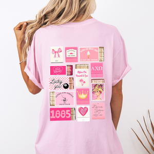 Pink Matchbox Pocket Tee