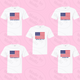 American Flag Sorority Tee