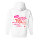 TRI DELTA- Sparkly Butterfly Sorority Hooded Sweatshirt