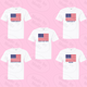 American Flag Sorority Tee