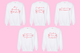 Christmas Ribbons Sorority Sweatshirt