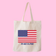 American Flag Sorority Tote Bag