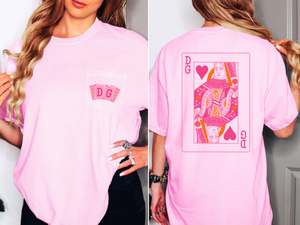 Queens Only Pocket Sorority Tee