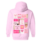 DG- Pink Matchbox Sorority Hooded Sweatshirt