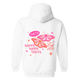 THETA- Sparkly Butterfly Sorority Hooded Sweatshirt