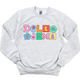 DG- Patchwork Sorority Crewneck Sweatshirt