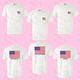 American Flag Pocket Tee