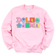 DG- Patchwork Sorority Crewneck Sweatshirt