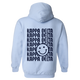 KD- Blue Smile Back Sorority Hooded Sweatshirt