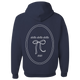 TRI DELTA- Love Knot Locket Sorority Hooded Sweatshirt