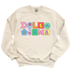 DG- Patchwork Sorority Crewneck Sweatshirt