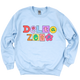 DZ- Patchwork Sorority Crewneck Sweatshirt