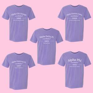 Simply Classic Sorority Tee