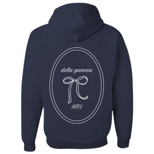 DG- Love Knot Locket Sorority Hooded Sweatshirt