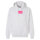 THETA- Pink Matchbox Sorority Hooded Sweatshirt