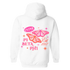 PI PHI- Sparkly Butterfly Sorority Hooded Sweatshirt