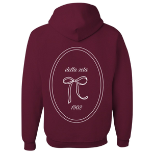 DZ- Love Knot Locket Sorority Hooded Sweatshirt