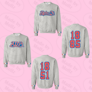 Team USA Crewneck Sorority Sweatshirt