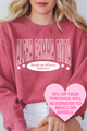 AGD- Outline Arch Philanthropy Comfort Colors Sweatshirt