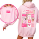 Pink Matchbox Sorority Hooded Sweatshirt