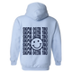 SDT- Blue Smile Back Sorority Hooded Sweatshirt