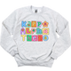 THETA- Patchwork Sorority Crewneck Sweatshirt