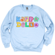 KD- Patchwork Sorority Crewneck Sweatshirt