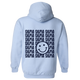 SIGMA- Blue Smile Back Sorority Hooded Sweatshirt