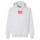 PHI MU- Pink Matchbox Sorority Hooded Sweatshirt