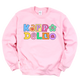 KD- Patchwork Sorority Crewneck Sweatshirt