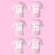 Varsity Sorority Pink Jersey