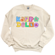 KD- Patchwork Sorority Crewneck Sweatshirt